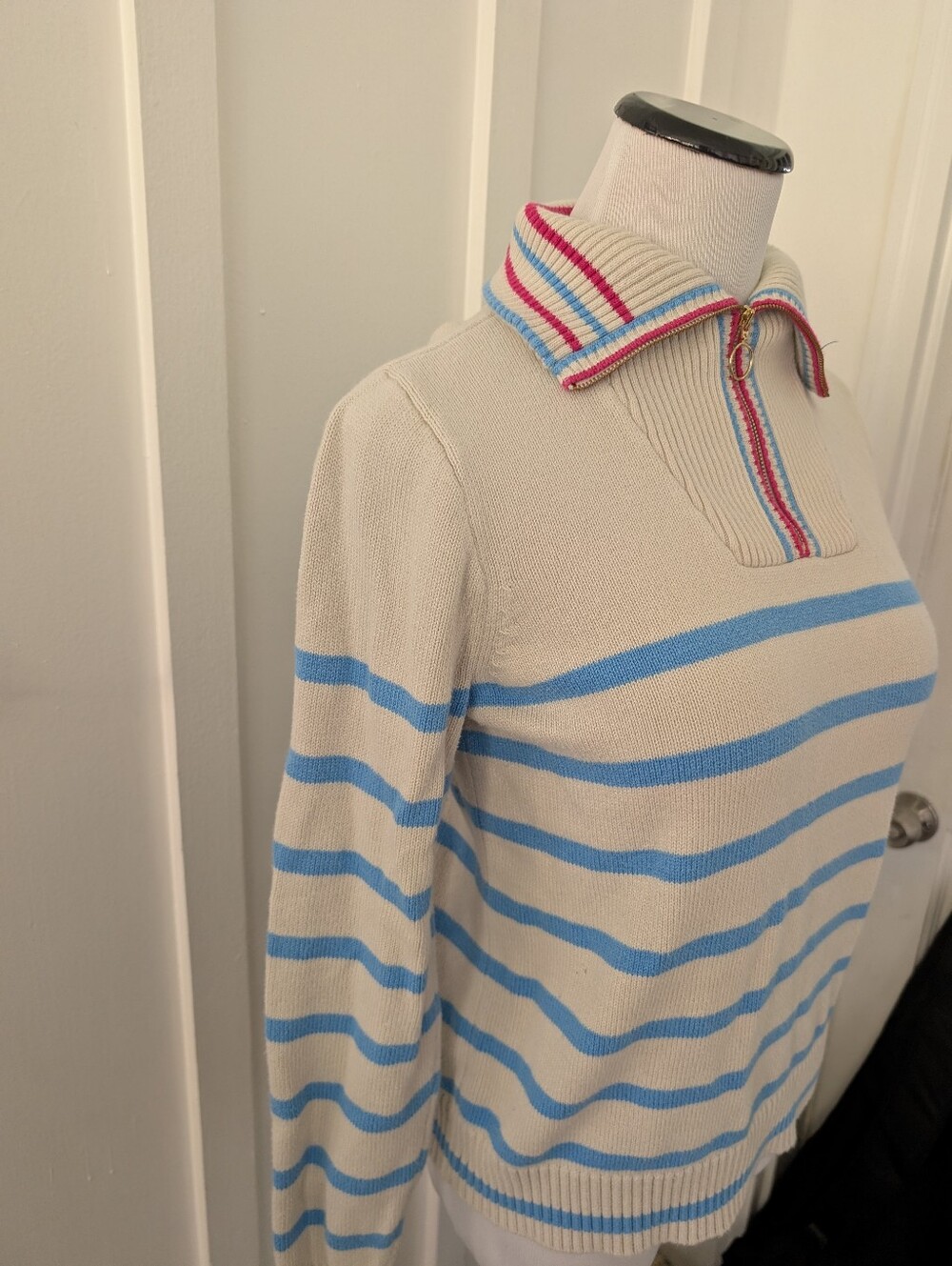 JCrew Factory Half Zip Sweater - Picture 5 of 12
